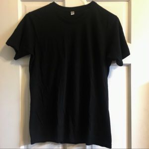 Uniqlo Black Cotton Tee